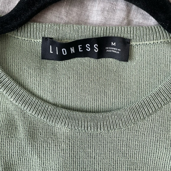 Lioness Dress, Sage Green, Size Medium - Picture 5 of 5